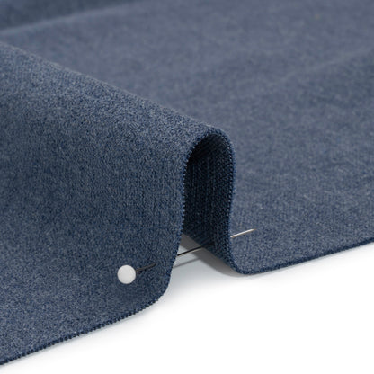 Polyester and Cotton Upholstery Velvet - Indigo - Corry Collection Detail