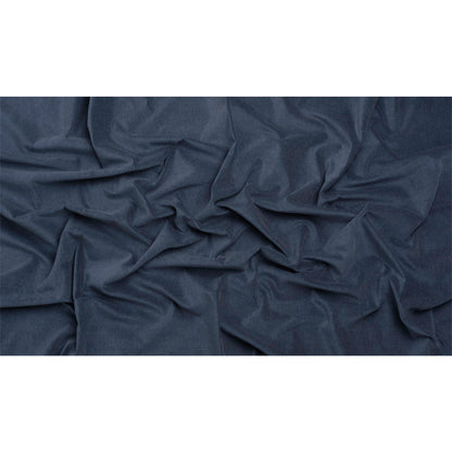Polyester and Cotton Upholstery Velvet - Indigo - Corry Collection Full