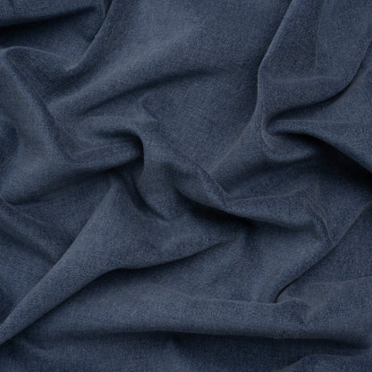 Polyester and Cotton Upholstery Velvet - Indigo - Corry Collection
