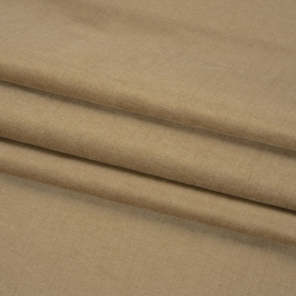 Polyester and Cotton Upholstery Velvet - Latte - Corry Collection Folded