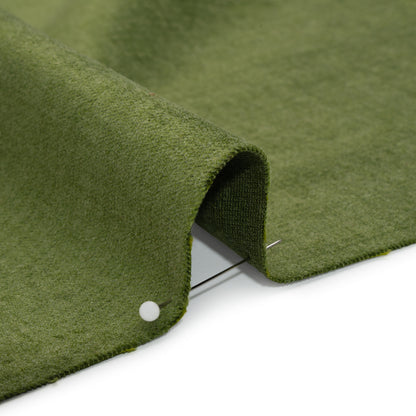 Polyester and Cotton Upholstery Velvet - Moss - Corry Collection Detail