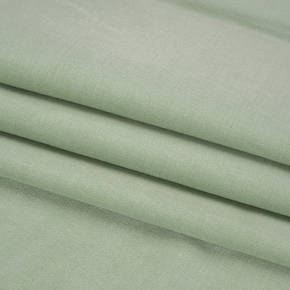 Polyester and Cotton Upholstery Velvet - Neo-Mint - Corry Collection Folded