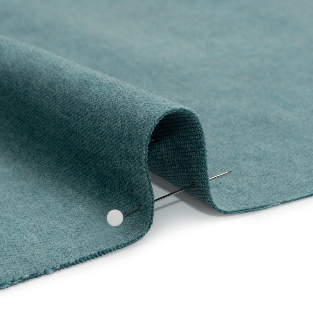 Polyester and Cotton Upholstery Velvet - Oceanic - Corry Collection Detail
