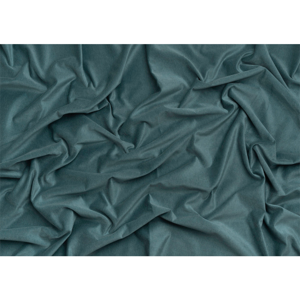 Polyester and Cotton Upholstery Velvet - Oceanic - Corry Collection Full