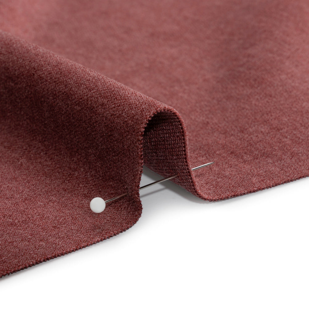 Polyester and Cotton Upholstery Velvet - Orchid - Corry Collection Detail