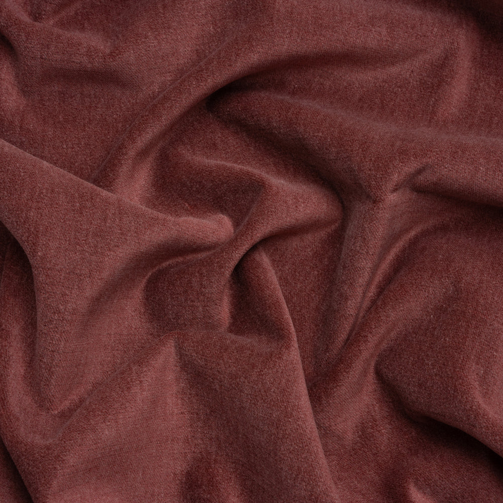 Polyester and Cotton Upholstery Velvet - Orchid - Corry Collection