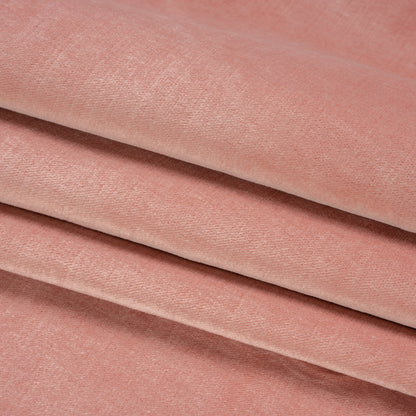 Polyester and Cotton Upholstery Velvet - Petal - Corry Collection Folded