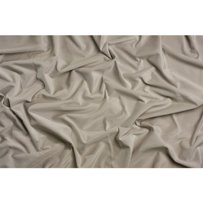 Polyester and Cotton Upholstery Velvet - Platinum - Corry Collection Full