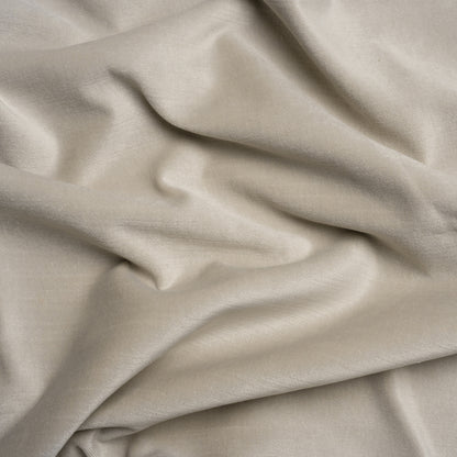 Polyester and Cotton Upholstery Velvet - Platinum - Corry Collection