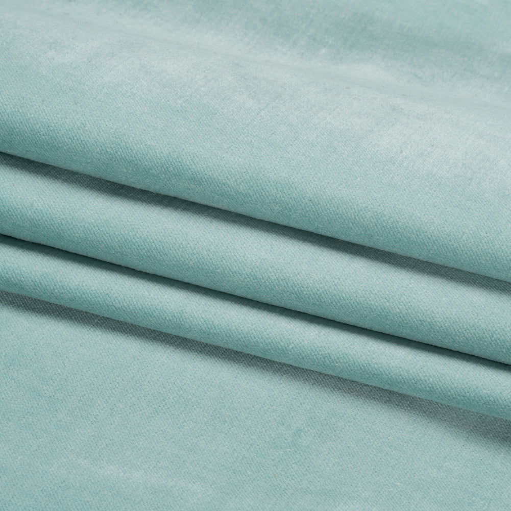 Polyester and Cotton Upholstery Velvet - Purist - Corry Collection Folded