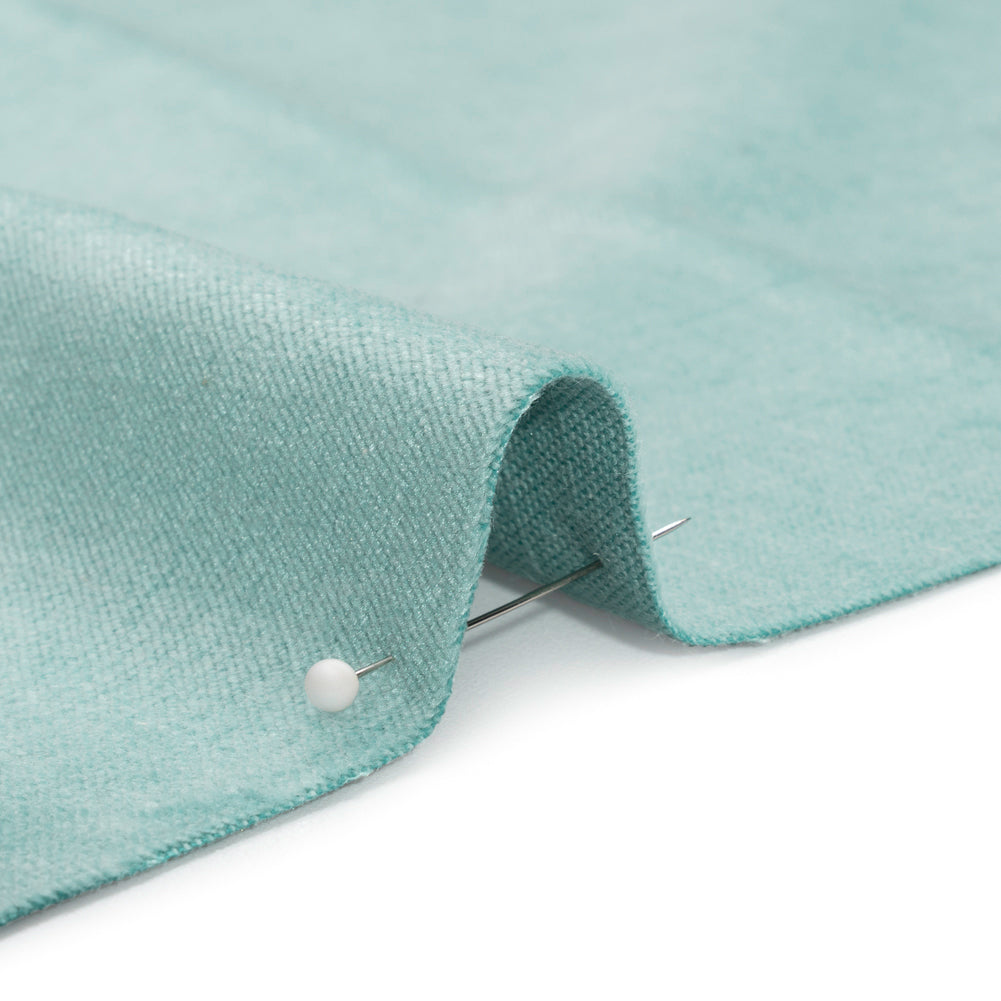 Polyester and Cotton Upholstery Velvet - Purist - Corry Collection Detail