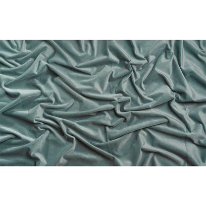 Polyester and Cotton Upholstery Velvet - Seaglass - Corry Collection Full
