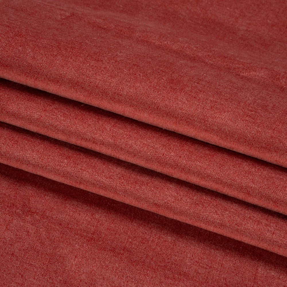 Polyester and Cotton Upholstery Velvet - Sinful - Corry Collection Folded