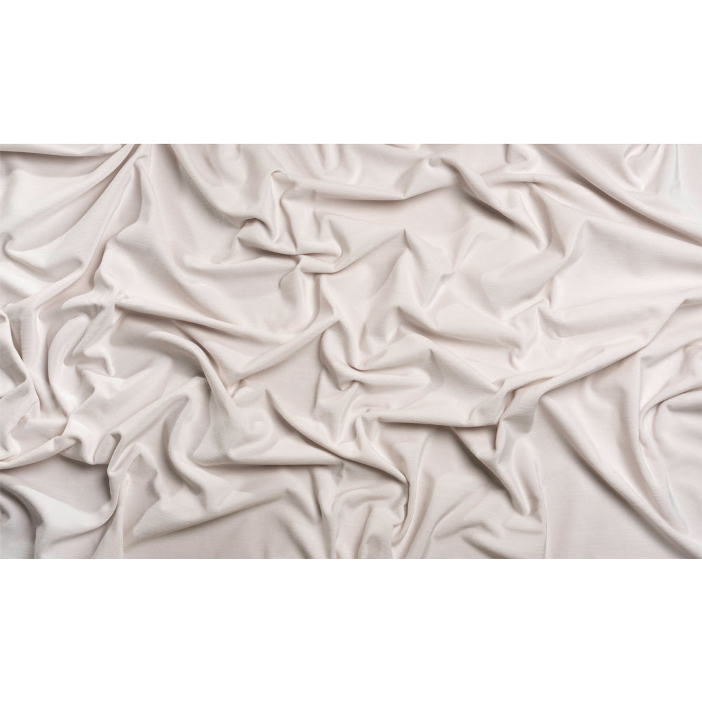 Polyester and Cotton Upholstery Velvet - Snow - Corry Collection Full