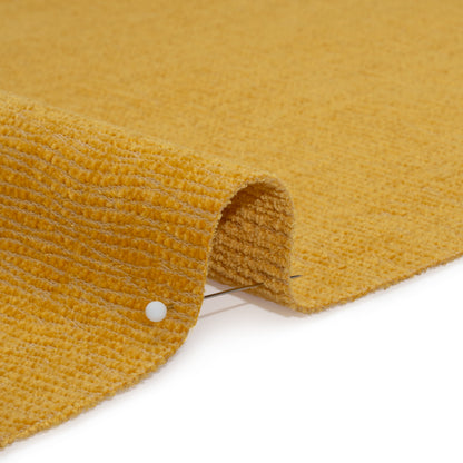Chenille Upholstery Woven with Latex Backing - Banana - Lovell Collection Detail