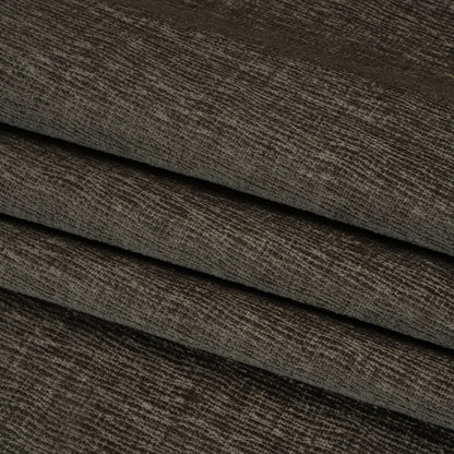 Chenille Upholstery Woven with Latex Backing - Blue Steel - Lovell Collection Folded