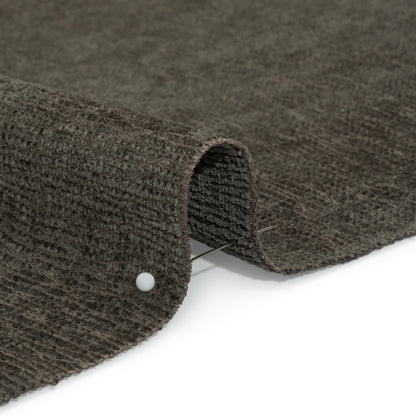 Chenille Upholstery Woven with Latex Backing - Blue Steel - Lovell Collection Detail