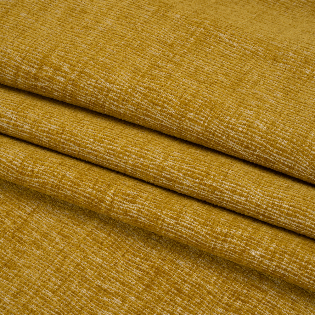 Chenille Upholstery Woven with Latex Backing - Dijon - Lovell Collection Folded