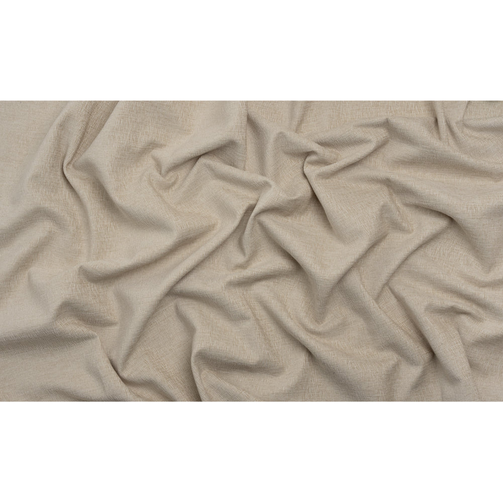 Chenille Upholstery Woven with Latex Backing - Ecru - Lovell Collection Full