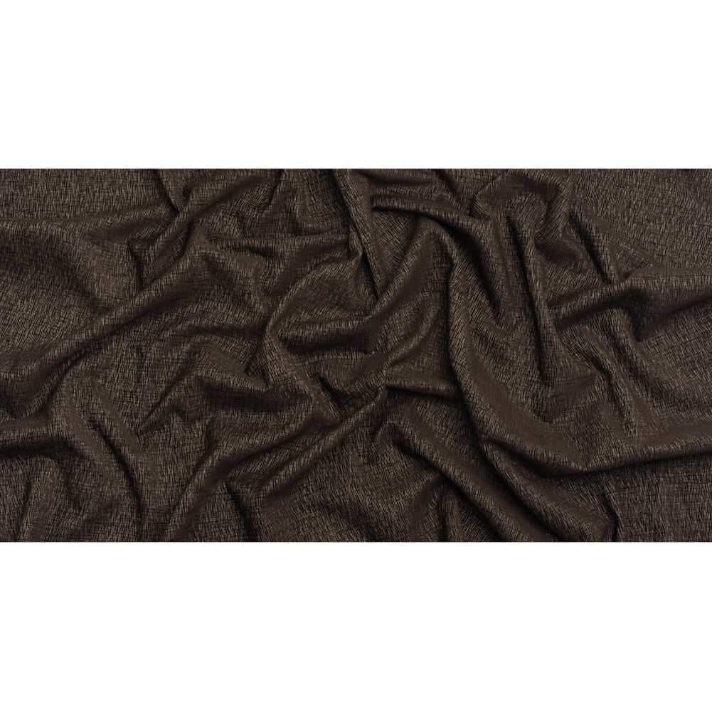 Chenille Upholstery Woven with Latex Backing - Graphite - Lovell Collection Full