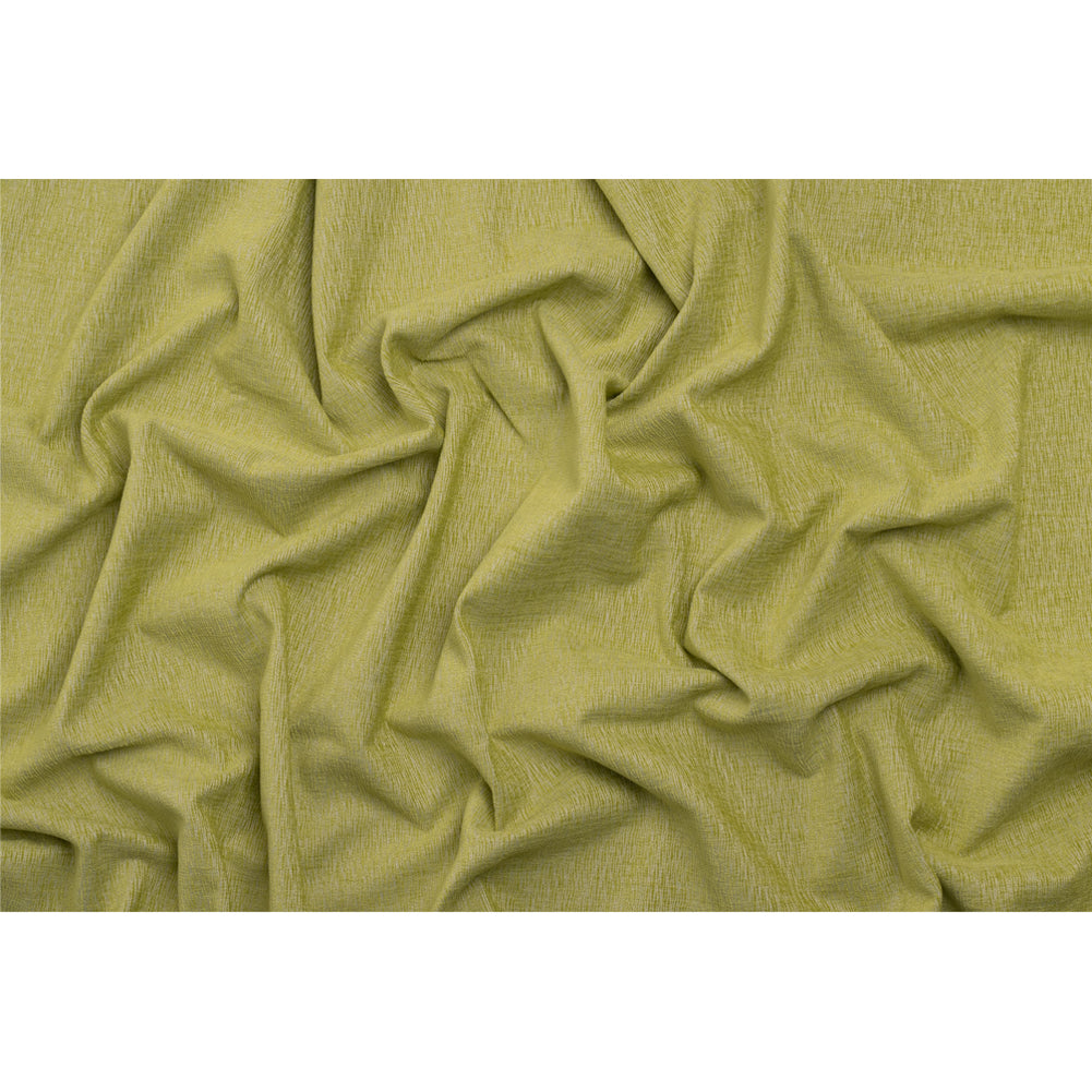 Chenille Upholstery Woven with Latex Backing - Lime - Lovell Collection Full