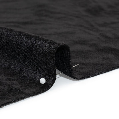 Textured Upholstery Velvet - Ebony - Ainslie Collection Detail