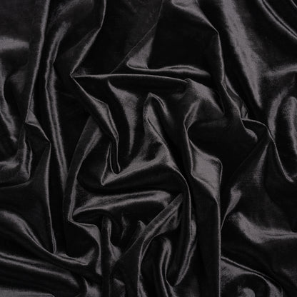Textured Upholstery Velvet - Ebony - Ainslie Collection