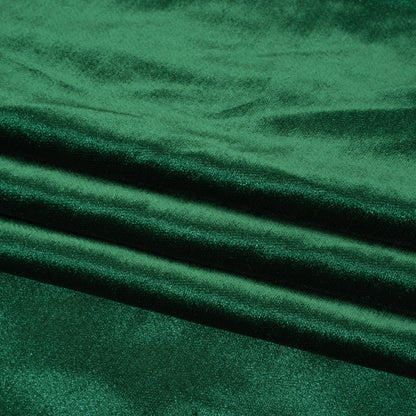 Textured Upholstery Velvet - Emerald - Ainslie Collection Folded