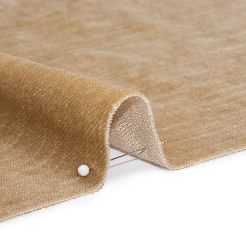 Textured Upholstery Velvet - Frappe - Ainslie Collection Detail
