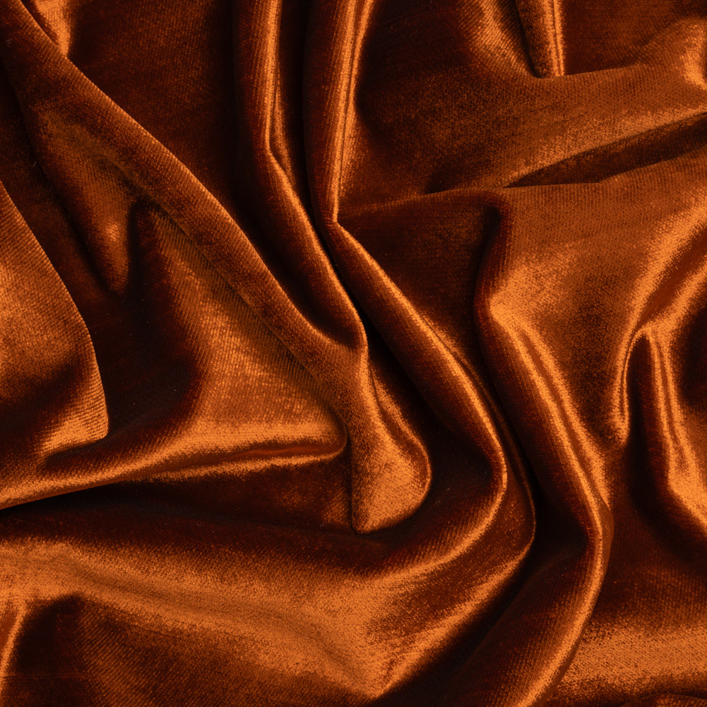 Textured Upholstery Velvet - Spice - Ainslie Collection