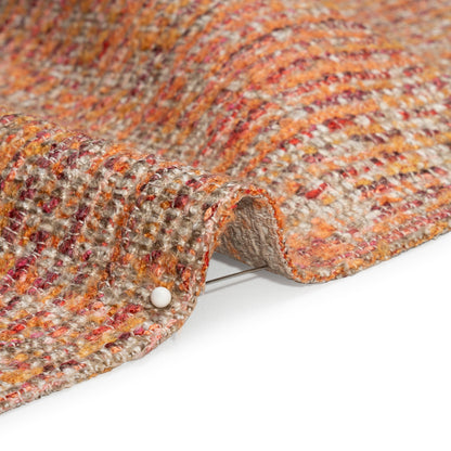 Upholstery Boucle - Berry Stripes - Valemount Collection Detail