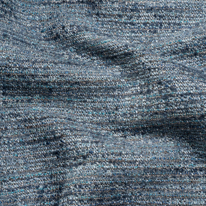 Upholstery Boucle - Indigo Stripes - Valemount Collection