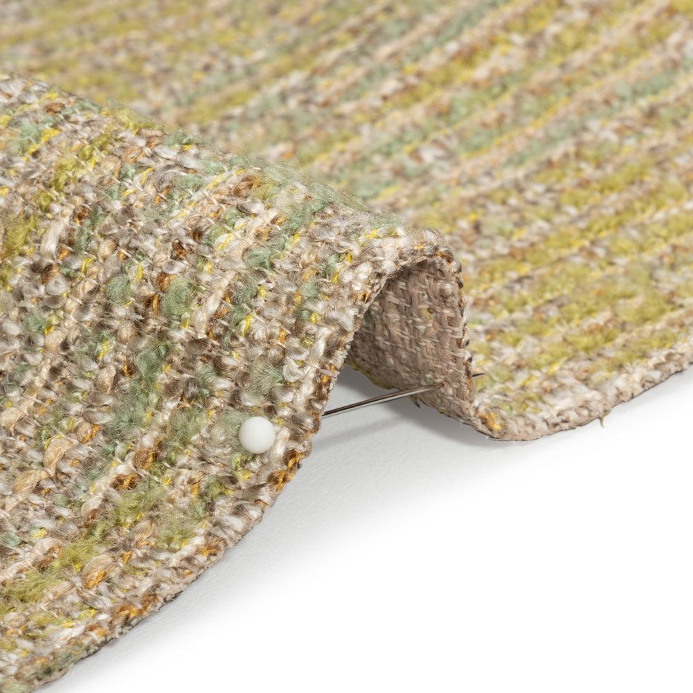 Upholstery Boucle - Limoncello Stripes - Valemount Collection Detail