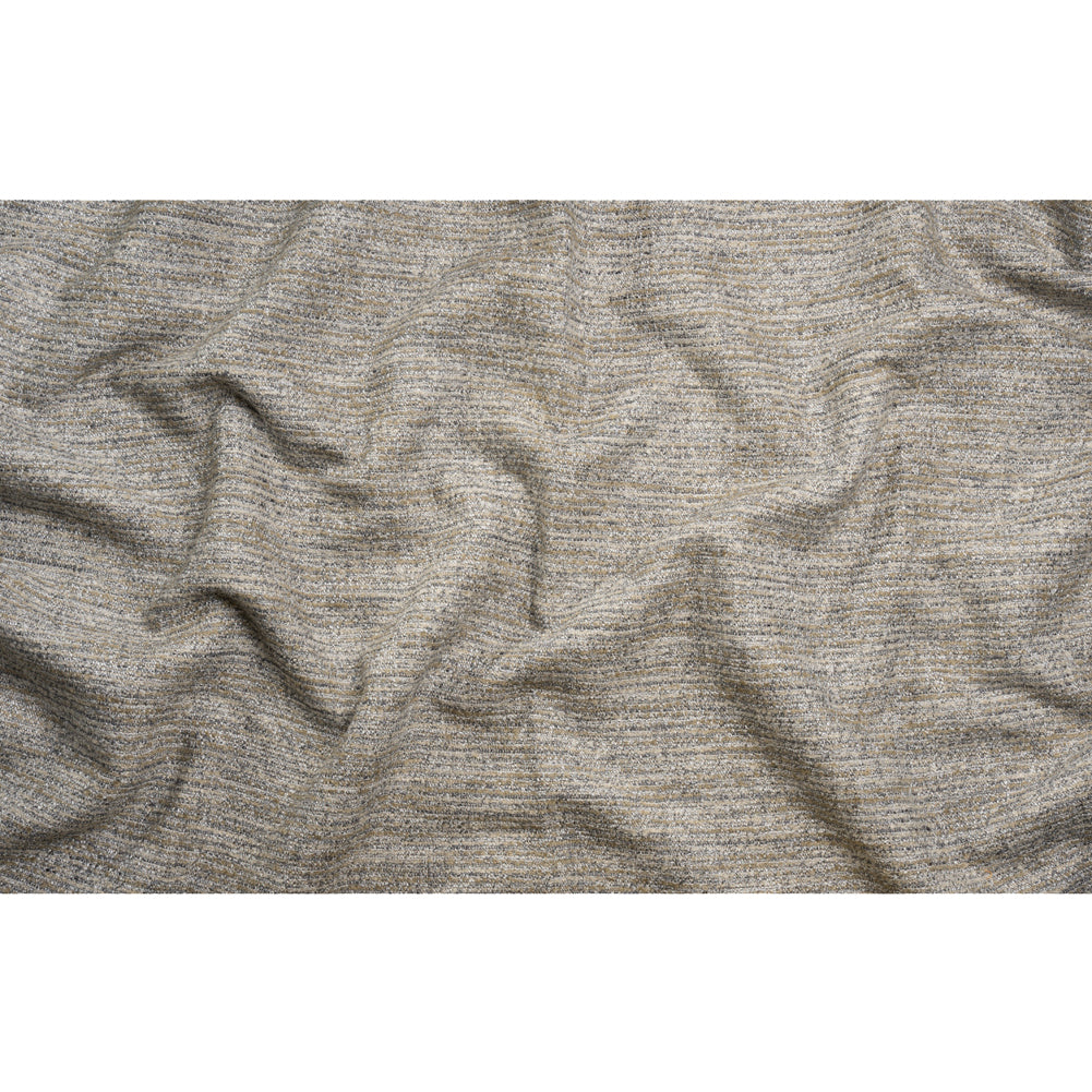Upholstery Boucle - Smoke Stripes - Valemount Collection Full