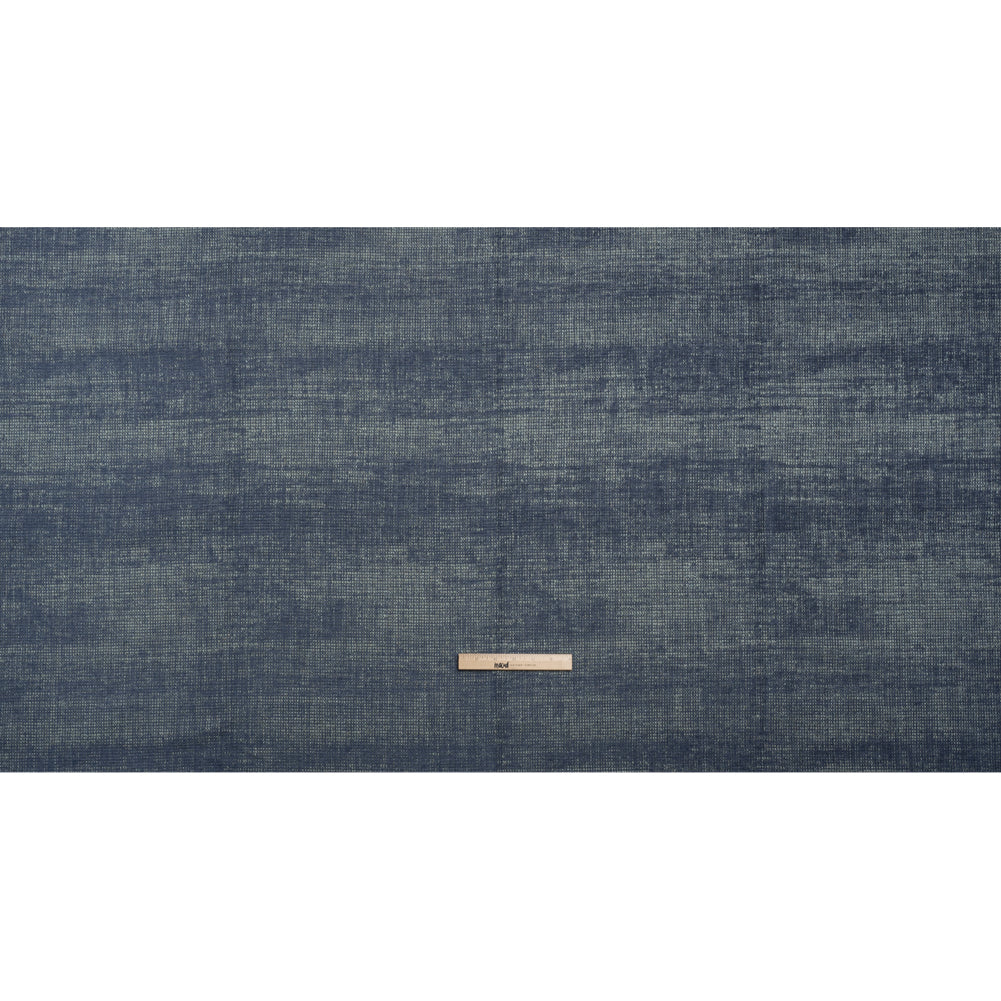 Tweedy Chenille Upholstery Woven - Indigo - Hartsmere Collection Full