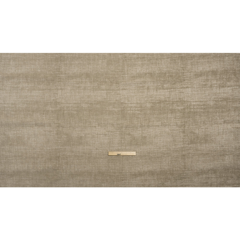 Tweedy Chenille Upholstery Woven - Mink - Hartsmere Collection Full