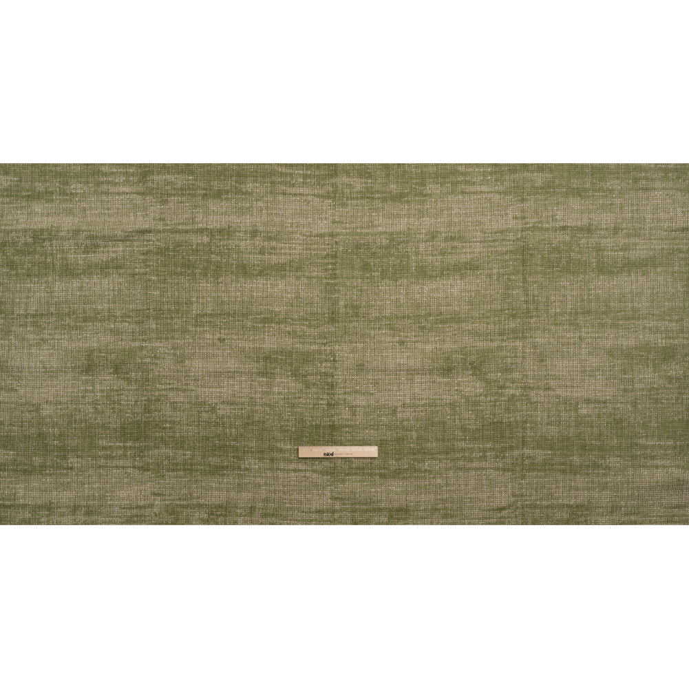 Tweedy Chenille Upholstery Woven - Moss - Hartsmere Collection Full