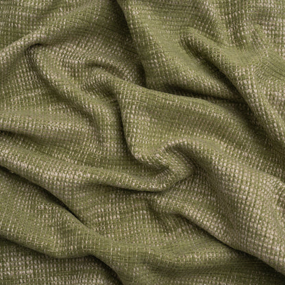 Tweedy Chenille Upholstery Woven - Moss - Hartsmere Collection