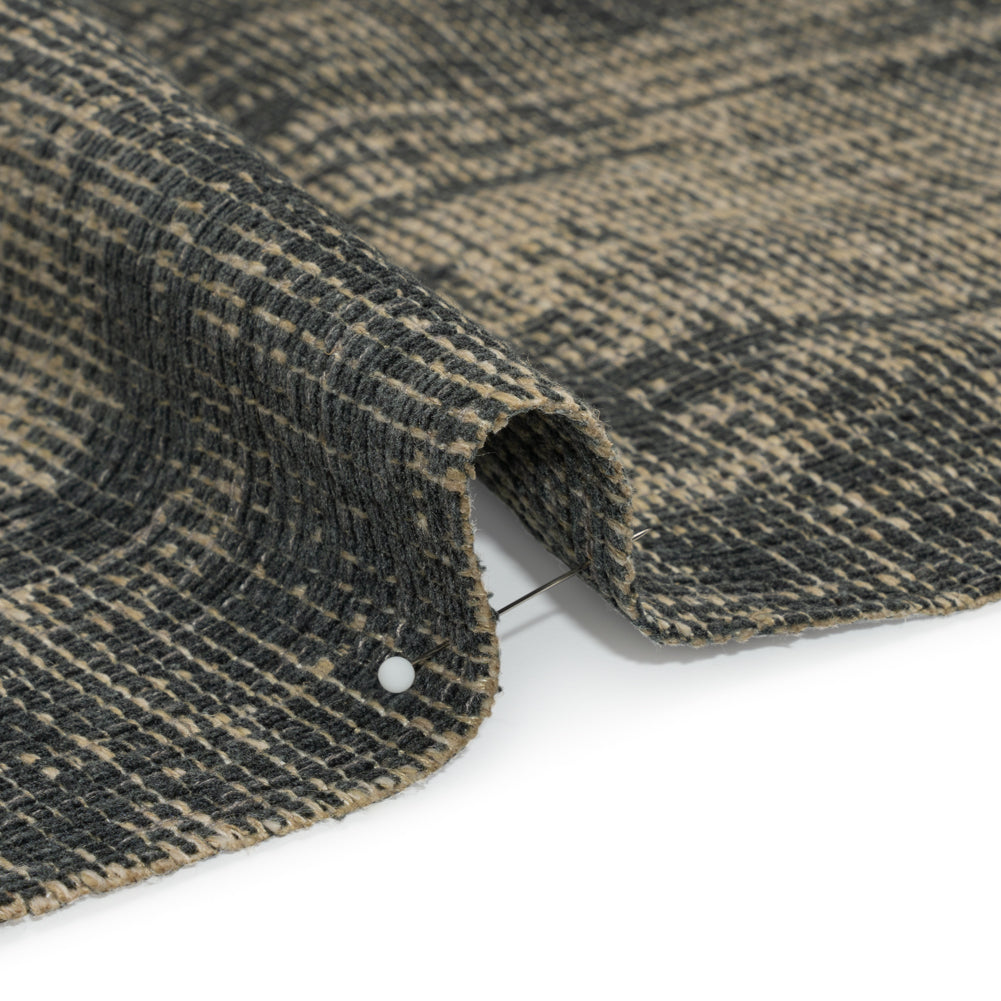 Tweedy Chenille Upholstery Woven - Onyx - Hartsmere Collection Detail