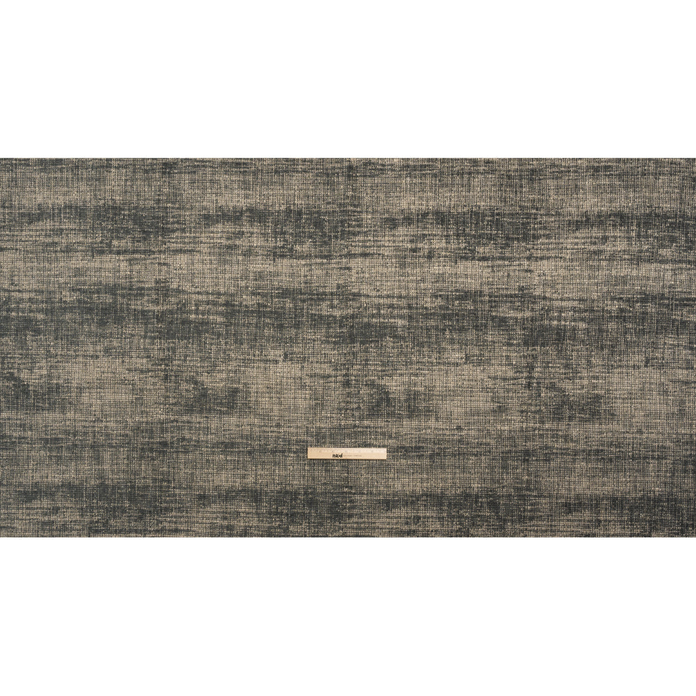 Tweedy Chenille Upholstery Woven - Onyx - Hartsmere Collection Full