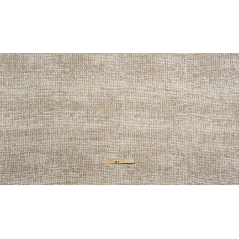 Tweedy Chenille Upholstery Woven - Parchment - Hartsmere Collection Full