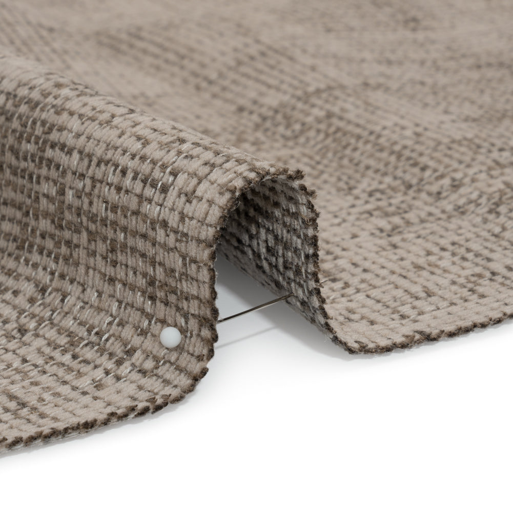 Tweedy Chenille Upholstery Woven - Quartz - Hartsmere Collection Detail