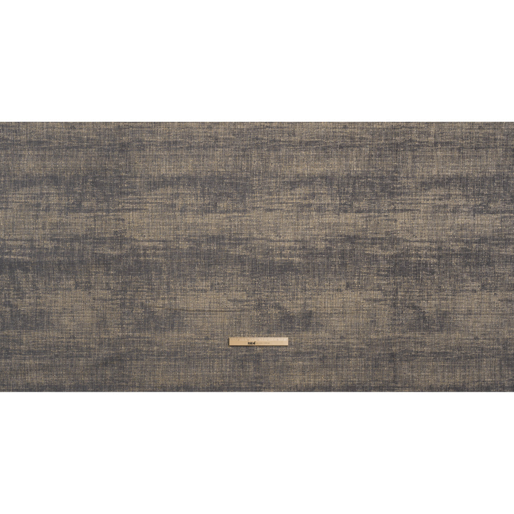 Tweedy Chenille Upholstery Woven - Steel - Hartsmere Collection Full