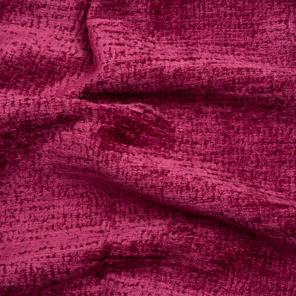 Textured Upholstery Chenille - Boysenberry - Odie Collection