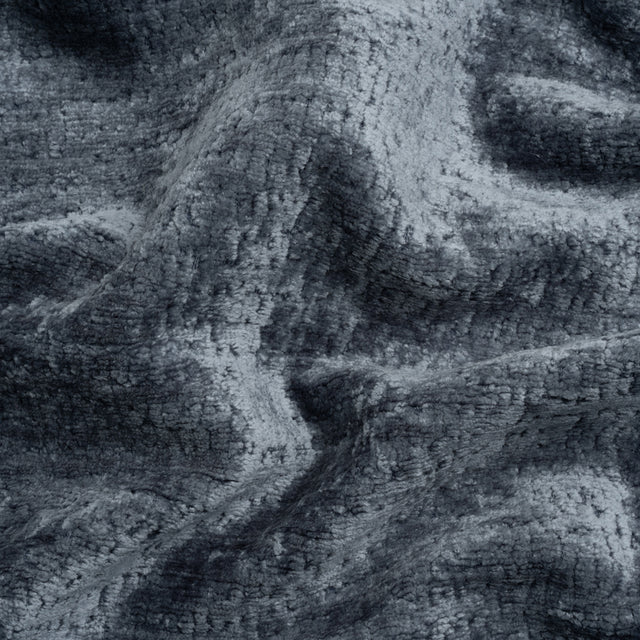 Textured Upholstery Chenille - Denim - Odie Collection