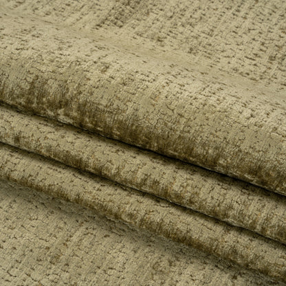 Textured Upholstery Chenille - Dirty Martini - Odie Collection Folded