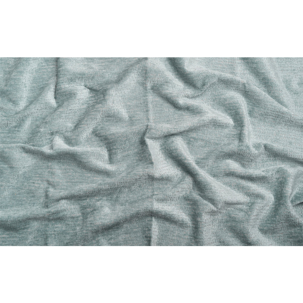Textured Upholstery Chenille - Ice - Odie Collection Full