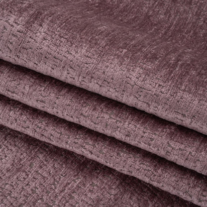 Textured Upholstery Chenille - Orchid - Odie Collection Folded