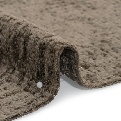 Textured Upholstery Chenille - Otter - Odie Collection Detail