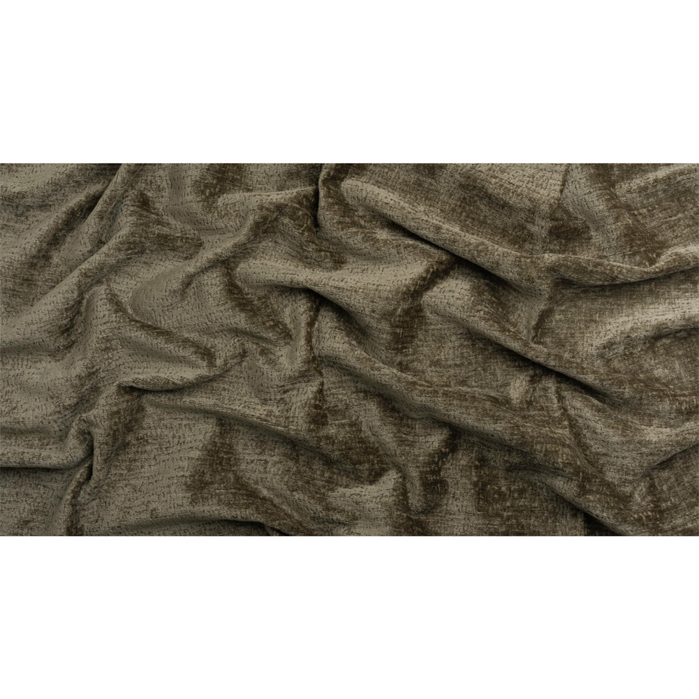 Textured Upholstery Chenille - Pebble - Odie Collection Full